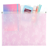 Папка на блискавці Axent zip-lock А4+ Lavender-3 (1497-38-A) Diawest