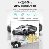Кабель мультимедійний HDMI A to HDMI C (mini), 1.5m V2.0 4K 60Hz 18Gbps HDR Dolby Vention (AGHBG) Diawest