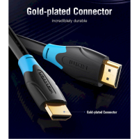 Кабель мультимедійний HDMI to HDMI 8.0m V2.0 4K 60Hz PVC Vention (AACBK) Diawest