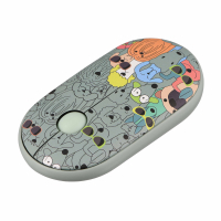 Мишка 2E MF300 PETSDOGS Silent Wireless/Bluetooth Green (2E-MF300WPETSGN) Diawest