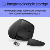 Мишка HP 920 Ergonomic Vertical Wireless/Bluetooth Black (6H1A4AA) Diawest