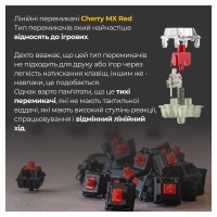 Клавіатура Ducky One 3 SF Cherry MX Red RGB UA USB Black (DKON2167ST-RUAPXCLAWSC1) Diawest