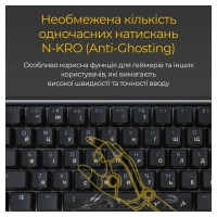 Клавіатура Ducky One 3 SF Cherry MX Red RGB UA USB Black (DKON2167ST-RUAPXCLAWSC1) Diawest