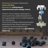 Клавіатура Ducky One 3 TKL Cherry MX Blue RGB UA USB Black (DKON2187ST-CUAPXCLAWSC1) Diawest