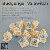 Клавіатура Epomaker EK68 65 Budgerigar V2 Switch Hot-Swap RGB Wireless/Bluetooth/USB UA Black (EK68-B-BV2) Diawest