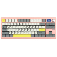 Клавіатура Epomaker Shadow-S TKL Mulan Switch Hot-Swap LCD Screen RGB Wireless/Bluetooth/USB UA Pink (SHS-P-WL) Diawest