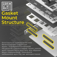 Клавіатура Epomaker Shadow-S TKL Mulan Switch Hot-Swap LCD Screen RGB Wireless/Bluetooth/USB UA Pink (SHS-P-WL) Diawest