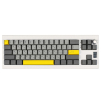 Клавіатура Epomaker Shadow-X 70 Mulan Switch Hot-Swap LCD Screen RGB Wireless/Bluetooth/USB UA White (SHX-W-M) Diawest