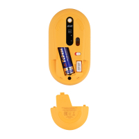 Мишка 2E MF300 PETSCATS&DOGS Silent Wireless/Bluetooth Yellow (2E-MF300WPETSYW) Diawest