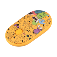 Мишка 2E MF300 PETSCATS&DOGS Silent Wireless/Bluetooth Yellow (2E-MF300WPETSYW) Diawest