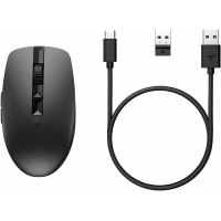 Мишка HP 710 Silent Rechargeable Wireless Black (6E6F2AA) Diawest