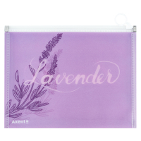 Папка на блискавці Axent zip-lock А5 Lavender-1 (1498-36-A) Diawest