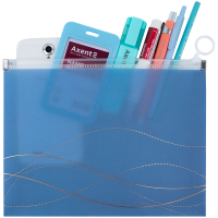 Папка на блискавці Axent zip-lock А5 Waves-2 (1498-41-A) Diawest