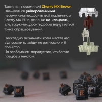 Клавіатура Ducky One 3 SF Cherry MX Brown RGB UA USB Black (DKON2167ST-BUAPXCLAWSC1) Diawest