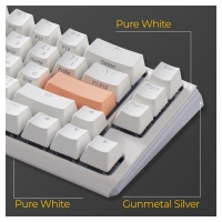 Клавіатура Ducky One 3 SF Cherry MX Brown RGB UA USB White (DKON2167ST-BUAPXPWWWSC1) Diawest