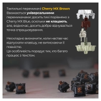 Клавіатура Ducky One 3 SF Cherry MX Brown RGB UA USB White (DKON2167ST-BUAPXPWWWSC1) Diawest