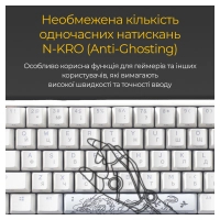 Клавіатура Ducky One 3 SF Cherry MX Brown RGB UA USB White (DKON2167ST-BUAPXPWWWSC1) Diawest
