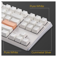 Клавіатура Ducky One 3 TKL Cherry MX Brown RGB UA USB White (DKON2187ST-BUAPXPWWWSC1) Diawest