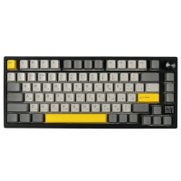 Клавіатура Epomaker TH80 SE 75 Flamingo Switch Hot-Swap RGB Wireless/Bluetooth/USB UA Black (TH80-SE-B-F) Diawest