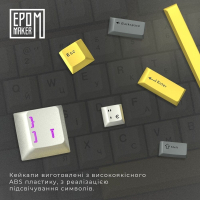 Клавіатура Epomaker TH80 SE 75 Flamingo Switch Hot-Swap RGB Wireless/Bluetooth/USB UA Black (TH80-SE-B-F) Diawest