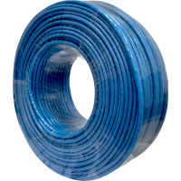 Кабель мережевий GEAR FTP 100м, cat.5e, CU, 4*2*0,51, PVC, indoor, blue (GEC-FTPCU051100) Diawest