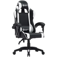 Крісло ігрове Canyon Core SGCH2 Black/White (CNE-SGCH2W) Diawest