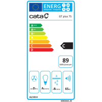 Витяжка кухонна Cata Gt-Plus 75 X (02031301) Diawest