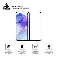 Скло захисне Armorstandart Pro Samsung A56 5G Black (ARM82612) Diawest