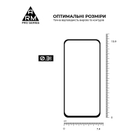 Скло захисне Armorstandart Pro Samsung A56 5G Black (ARM82612) Diawest