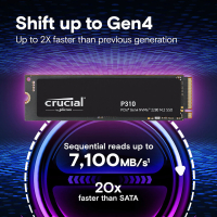 Накопичувач SSD M.2 2280 1TB P310 Micron (CT1000P310SSD8) Diawest