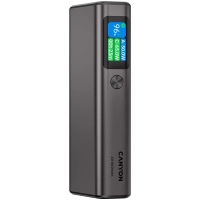 Батарея універсальна Canyon 20000mAh OnPower 230 TFT PD/130W Dark Grey (CNS-CPB230DG) Diawest