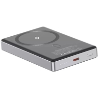Батарея універсальна Canyon 10000mAh OnPower 510 slim Magsafe PD/20W Dark Grey (CNS-CPB510DG) Diawest