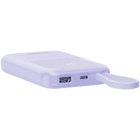 Батарея універсальна Canyon 10000mAh OnPower 101 PD/22.5W built-in cable Purple (CNS-CPB101PU) Diawest