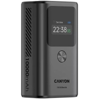 Батарея універсальна Canyon 10000mAh OnPower 130 TFT PD/30W Dark Grey (CNS-CPB130DG) Diawest