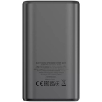 Батарея універсальна Canyon 10000mAh OnPower 130 TFT PD/30W Dark Grey (CNS-CPB130DG) Diawest