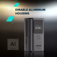 Батарея універсальна Canyon 10000mAh OnPower 130 TFT PD/30W Dark Grey (CNS-CPB130DG) Diawest