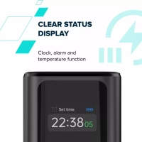 Батарея універсальна Canyon 10000mAh OnPower 130 TFT PD/30W Dark Grey (CNS-CPB130DG) Diawest