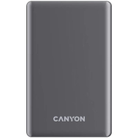 Батарея універсальна Canyon 5000mAh OnPower 505 slim Magsafe PD/20W Dark Grey (CNS-CPB505DG) Diawest