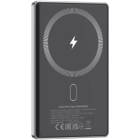 Батарея універсальна Canyon 5000mAh OnPower 505 slim Magsafe PD/20W Dark Grey (CNS-CPB505DG) Diawest