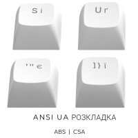 Клавіатура Dark Project ALU87 Bushido ABS RGB Mech G3MS Moonstone Black/White (DPKB_BUSHIDO_87_ANSI_UA) Diawest