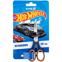 Ножиці Kite дитячі з гумовими вставками Hot Wheels 13 см (HW25-123) Diawest