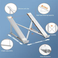 Підставка до ноутбука Vention Foldable 90-136mm Laptop up 15.6