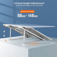 Підставка до ноутбука Vention Foldable 90-136mm Laptop up 15.6
