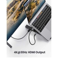 Підставка до ноутбука Ugreen X-Kit HUB Type C-->2xUSB 3.2 Gen1 (80551) Diawest