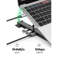Підставка до ноутбука Ugreen X-Kit HUB Type C-->2xUSB 3.2 Gen1 (80551) Diawest