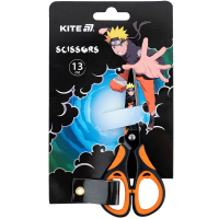 Ножиці Kite дитячі з гумовими вставками і малюнком на лезі Naruto 13 см (NR25-148) Diawest
