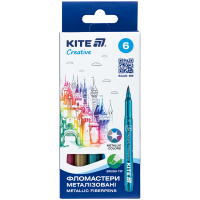 Фломастери Kite Creative пензлики 6 кольорів (K-1149) Diawest