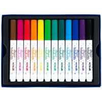 Фломастери Kite Creative Superwashable Jumbo 12 кольорів (K-1155) Diawest