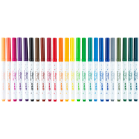 Фломастери Kite Creative Superwashable 24 кольорів (K-1153) Diawest