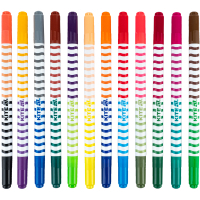Фломастери Kite Creative двосторонні 12 кольорів (K-1151) Diawest